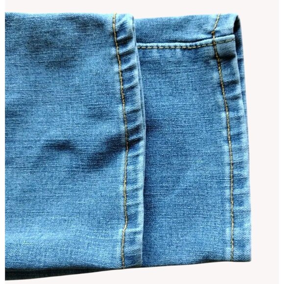 Time And Tru Jeans 20 High Rise Curvy Stretch Straight Casual - Picture 12 of 16